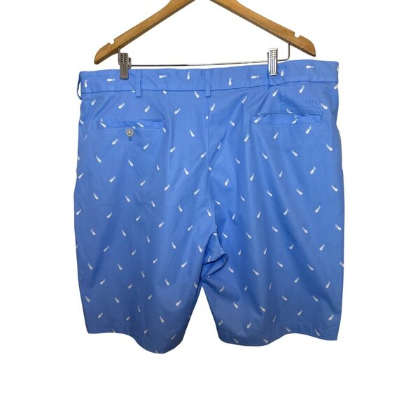 Walter Hagan Perfect 11 Light Blue Golf Bag design shorts, Waist: 42 - Picture 2 of 13